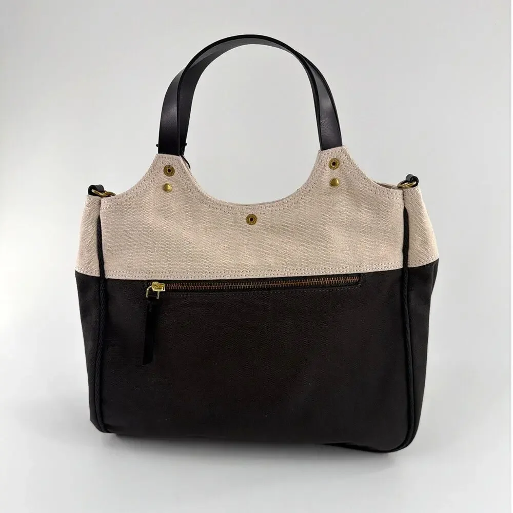Leon & Harper Anna PLN Mini Tote Bag Carbone - Picture 6 of 11